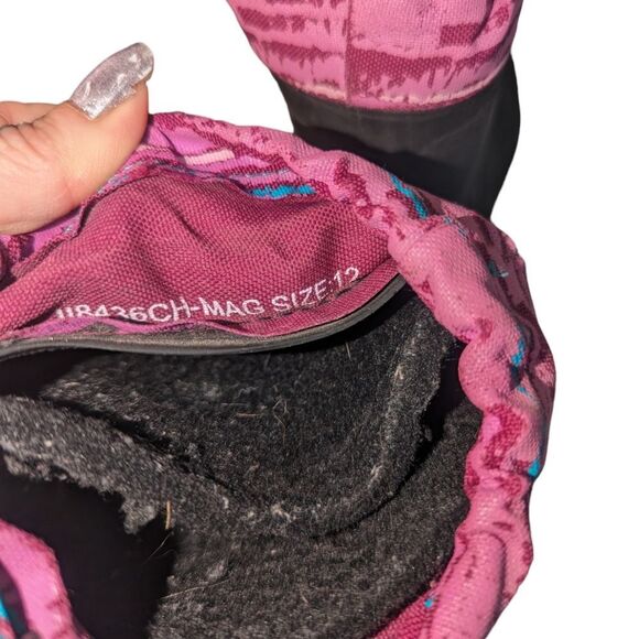 🛍️KIDS KAMIK WOOL LINED BOOTS SIZE 12 - Picture 4 of 6